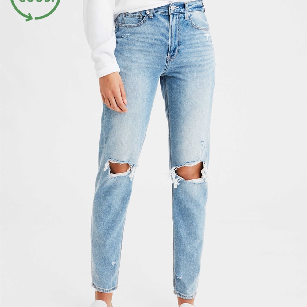 American Eagle mom jeans, NWT